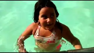 Ensinando a nadar