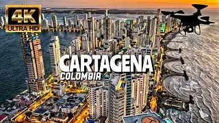 Cartagena, Colombia In 4K By Drone - Amazing View Of Cartagena, Colombia