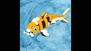 Lego 31129 Koi Fish | Stop Motion Animation