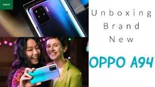 Unboxing Brand New OPPO A94 | Blue book
