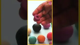 Learn Alphabets & Numbers with Play Doh for Kids #shorts #diy #kidstv #playdoh #learning #viral