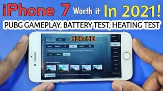 (4k)iphone7 in 2021 Worth It! | PUBG Gameplay,Battery test,Heating test,Performance test | VMinds |