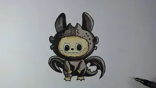 Cách Vẽ Sáng Tạo Labubu Dragon