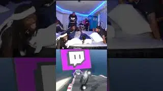 KEVIN HART GETS SPLASHED WITH WATER AT KAI CENAT SLEEPOVER LIVESTREAM 😂😂