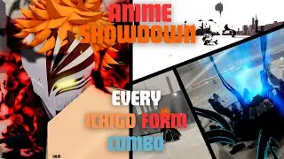 Ichigo Every Form Combo | Anime Showdown