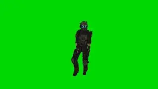 Titanfall pilot green screen