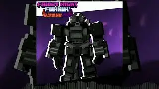 Blazing Void FNF || Mechachrome || Monochrome Cover || By: F.E.N & BlueNotFound.404