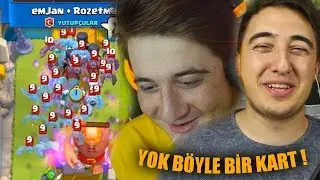 ROZETMEN İle GECE CADISININ Rahatına Baktık ! - Clash Royale TÜRKÇE