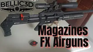 Novidade, Magazines para Linha FX Airguns Bellic3D