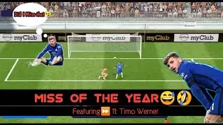 Unbelievable Timo Werner Miss🤣🤦🏽‍♀️ #Shorts||Pes 21 Mobile