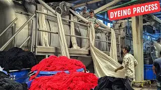 Knit Fabric Dyeing and Finishing Process - A to Z Explanation
