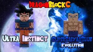 Ultra Instinct VS Super Saiyan Blue Evolution ! Dragon Block C Final Stand