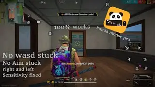 How to fix free fire aim stuck,wasd stuck and sensitivity problem in phoneix os low end pc #lagfix