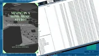 Mixing in a Home Music Studio - 34 Import the Audio