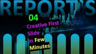How to create creative & animated first slide quickly 🔥🔥 | 