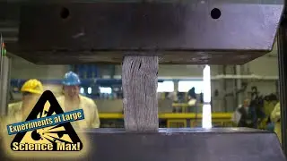 Science Max | HYDRAULIC PRESS | GIANT EXPERIMENTS