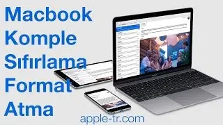 Macbook'a komple format atma. Mac'iniz ilk günkü gibi olacak.