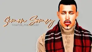 Extreme Townie_Makeover: Simon Gomez_NPC Mixologist #sims4 #sims4cc #towniemakeover