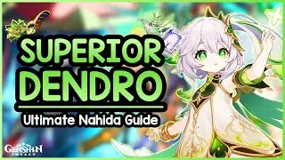 EVRYTHING DENDRO! • Best Nahida Build - Artifacts, Weapons, Teams, Showcase | Genshin Impact