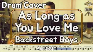 [As Long as You Love Me]Backstreet Boys-드럼(연주,악보,드럼커버,Drum Cover,듣기);AbcDRUM