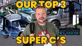 Luxury & Comfort on the Road! Our Top 3 Super C's From the Hershey RV Show!