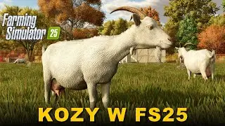 🔥Farming Simulator 25 - 🐐Nowe zwierzęta! KOZY w FS25 #FS25 #goats  #factsheet