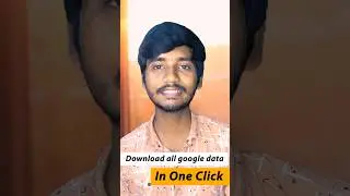 Download All Google Data In One Click From Drive