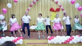 Родители отжигают на последнем звонке!!!