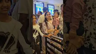 അഞ്ജലി നായറും മക്കളും ഒന്നിച്ച് സിനിമ കാണാൻ തിയേറ്ററിൽ വന്നപ്പോൾ 😍💞 | #anjalinair #malayalamcinema