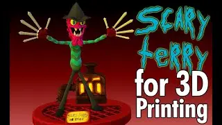 Scary Terry 3D Model from Rick & Morty for 3D Printing