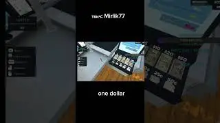 отдал сдачу 1 доллар по 1 центу в #supermarketsimulator #twitch