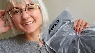 ASMR | Gymshark Haul Try-On w/ NO TALKING, Plastic Crinkling, Skin Rubbing, Fabric Scratching
