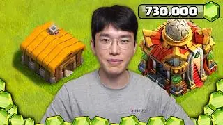 클래시오브클랜으로 하루만에 일어난일입니다
