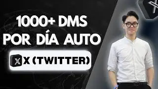 Envía 1000+ Cold DMs en X (Twitter) por Día con Automatización ✅
