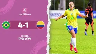 HIGHLIGHTS | BRASIL vs. COLOMBIA | CONMEBOL LIGA EVOLUCIÓN SUB15 FEMENINA 2025 - ZONA NORTE