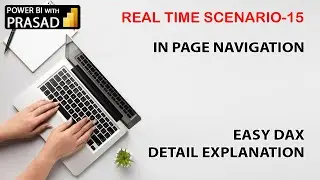IN PAGE NAVIGATION IN POWER BI, POWER BI REAL TIME SCENARIO-15, POWER BI VISUALIZATION TECHNIQUE.