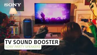 Sony | TV Sound Booster on select Sony Party Speakers