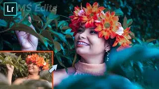 Blue Tone Effect Photo Editing | Lightroom cc Photo Editing | Use Lightroom cc Tools on Mobile