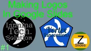 Making Logo designs in Google Slides #1