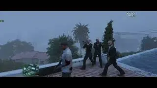GTA V - 5-star Police Battle with Bodyguards (2023-10-08)