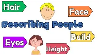 Describing People | Physical appearance for kids + GAME