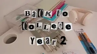 🍃back to college!! // primer día y como me preparo✨️
