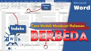 Membuat Nomor Halaman Berbeda (skripsi)