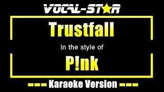 Trustfall Karaoke | Pink Karaoke Version