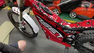 OSET Bikes - How to turn on the battery - 24 series