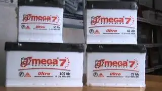 Обзор автомобильного аккумулятора A-Mega Ultra линейки 2016 года завода Megatex (Украина)