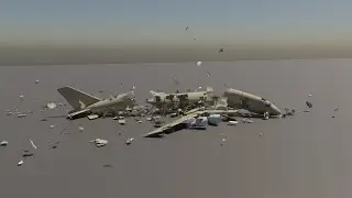 Plane Crash Landing Test