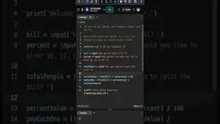 Tip Calculator | Python Projects | 