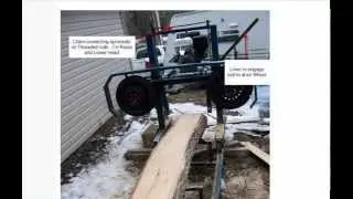how to build  my homemade bandsaw mill instructions