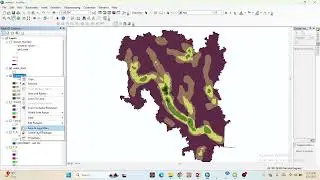 Drainage density or Stream Density Map using ArcGIS